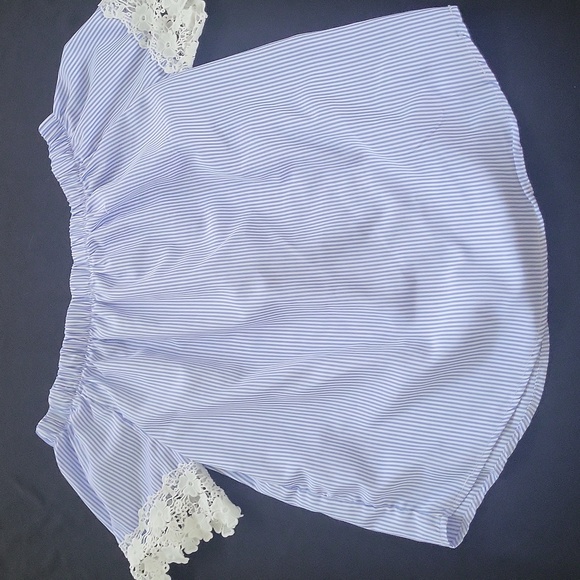 Kontrol Off The Shoulder Striped Top - Picture 6 of 6